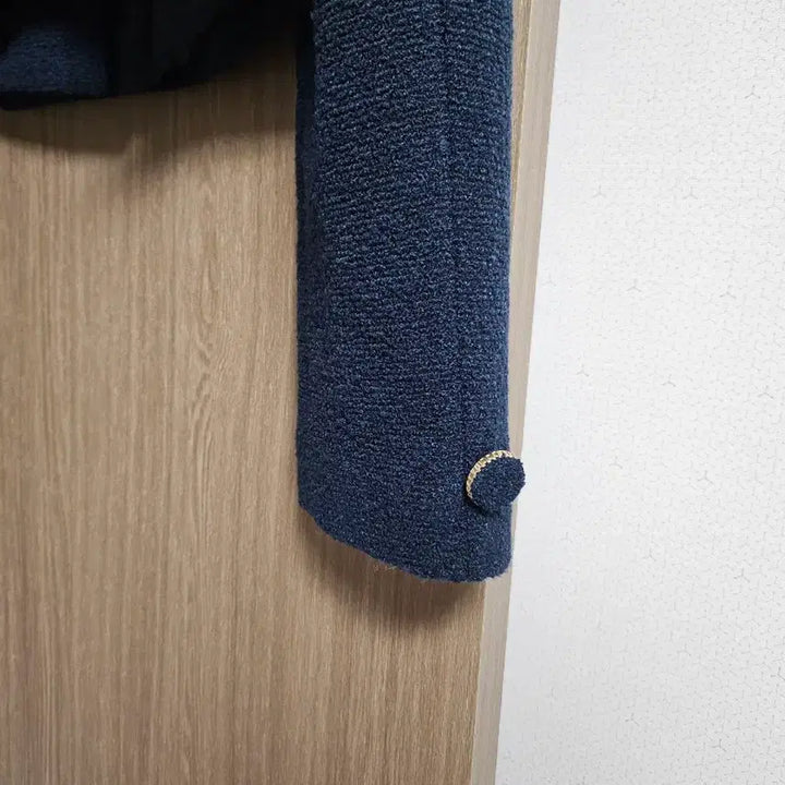 [BUNJANG] The Wish Double Tweed Jacket Navy / 더위시 더블 트위드자켓 네이비