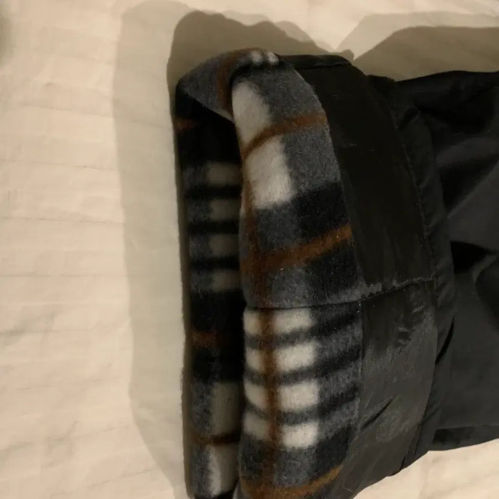 [BUNJANG] Black Insulated Padded Pants / 방한 패딩 바지