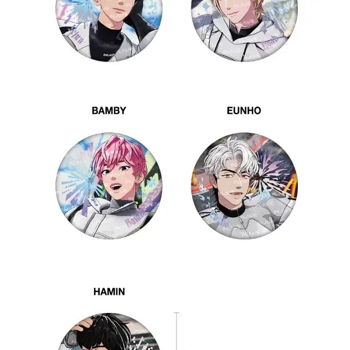 플레이브 대쉬 캔뱃지 (미개봉)