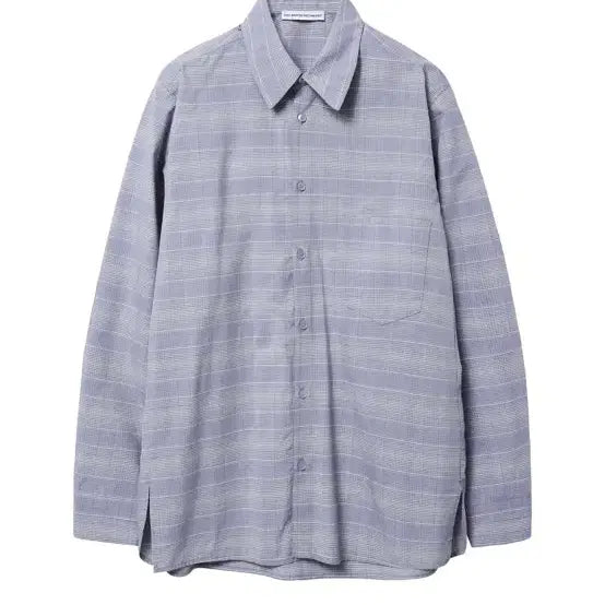 [BUNJANG] Post Archive Faction 8.0+ Baby Blue Checkered Shirt XL / 포스트 아카이브 팩션(파프) 8.0+ 베이비블루 체크 셔츠 XL