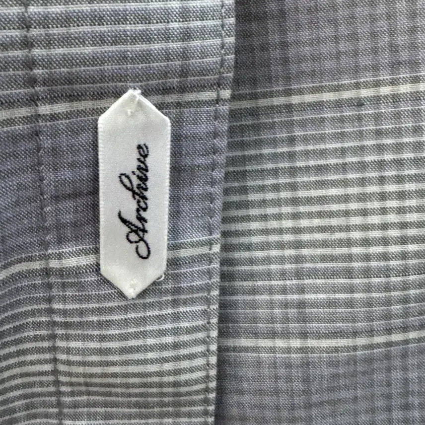 [BUNJANG] PAF 8.0+ Baby Blue Check Shirt XL / 포스트 아카이브 팩션(파프) 8.0+ 베이비블루 체크 셔츠 XL