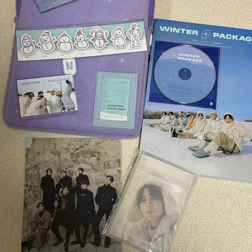 방탄소년단 윈터패키지 2021 풀세트