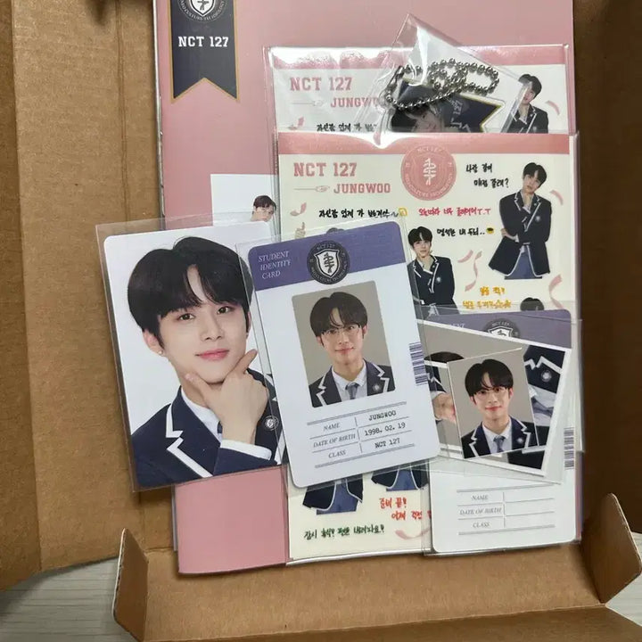 [BUNJANG] NCT 127 Jungwoo School Kit / 엔시티 127 스쿨키트 정우