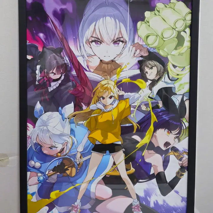 [BUNJANG] 이세계아이돌 A2 Poster / [액자포함] 마법소녀 이세계아이돌 A2 포스터