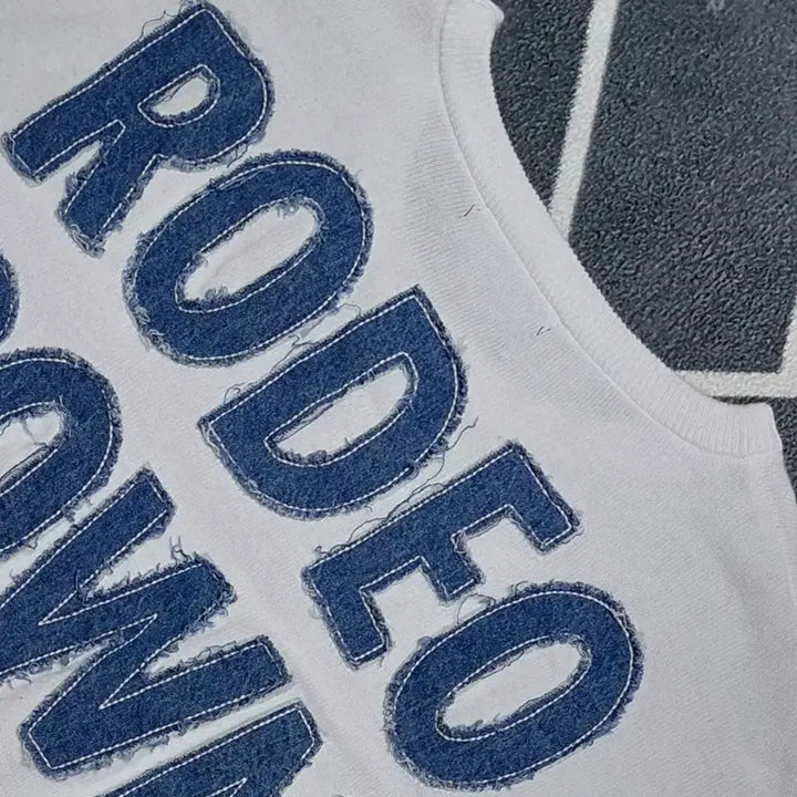 [BUNJANG] Rodeo Crowns Denim Patch / [FREE] 로데오 크라운즈(Rodeo Crowns) 데님 패치
