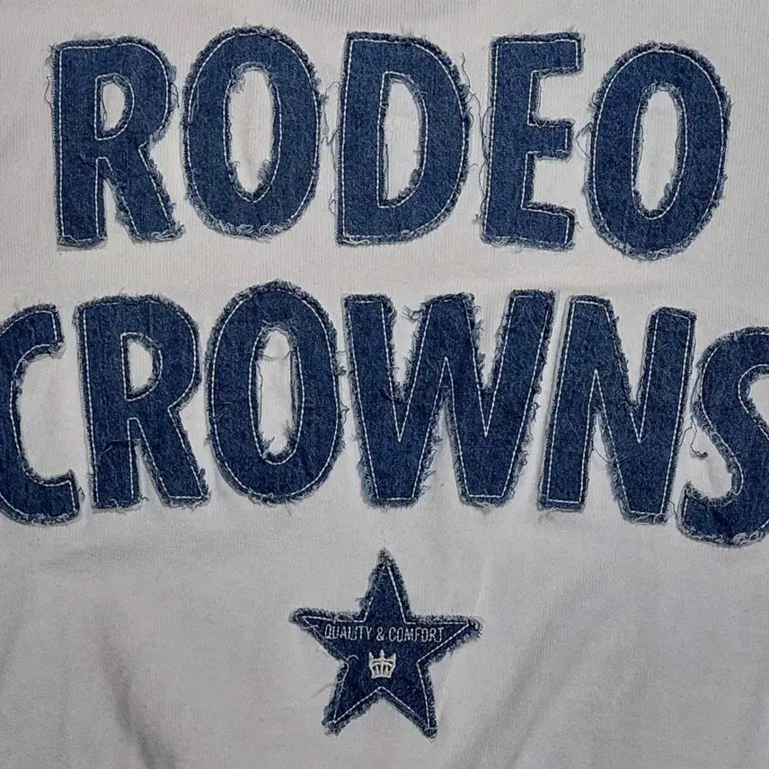 [BUNJANG] Rodeo Crowns Denim Patch / [FREE] 로데오 크라운즈(Rodeo Crowns) 데님 패치