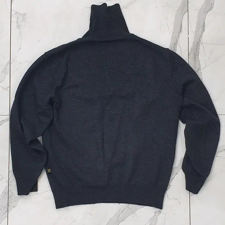 [BUNJANG] Kinloch Anderson Italian Made Charcoal Turtleneck Knit / 킨록앤더슨 이태리 메이드 차콜 터틀넥 니트