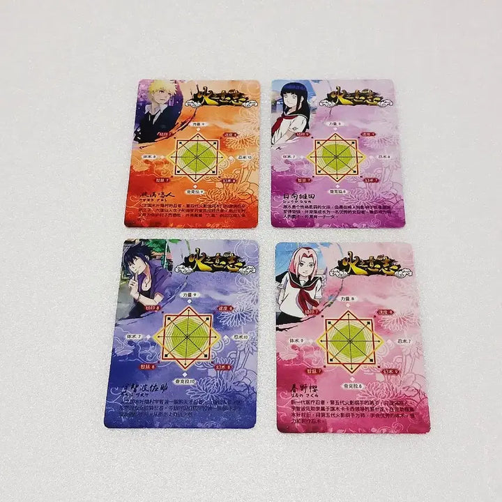 [BUNJANG] Naruto SSP Rare Card Bundle (Naruto, Hinata, Sasuke, Sakura) / 나루토-(나루토/히나타/사스케/사쿠라) SSP 레어 카드 일괄