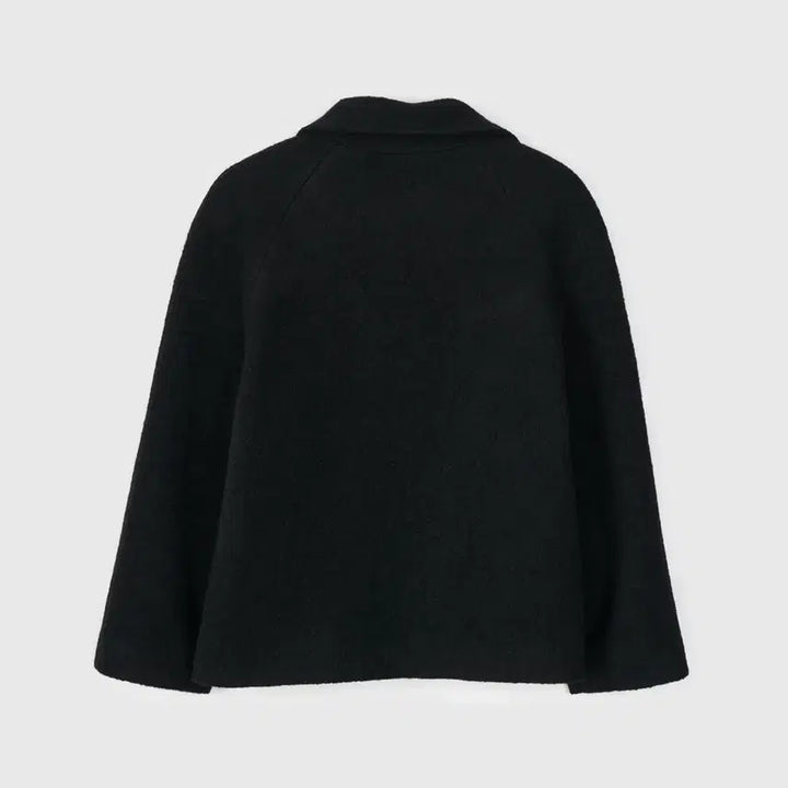 [BUNJANG] Necessary Wool High Neck Short Coat / 네세서리 울 하이넥 숏 코트