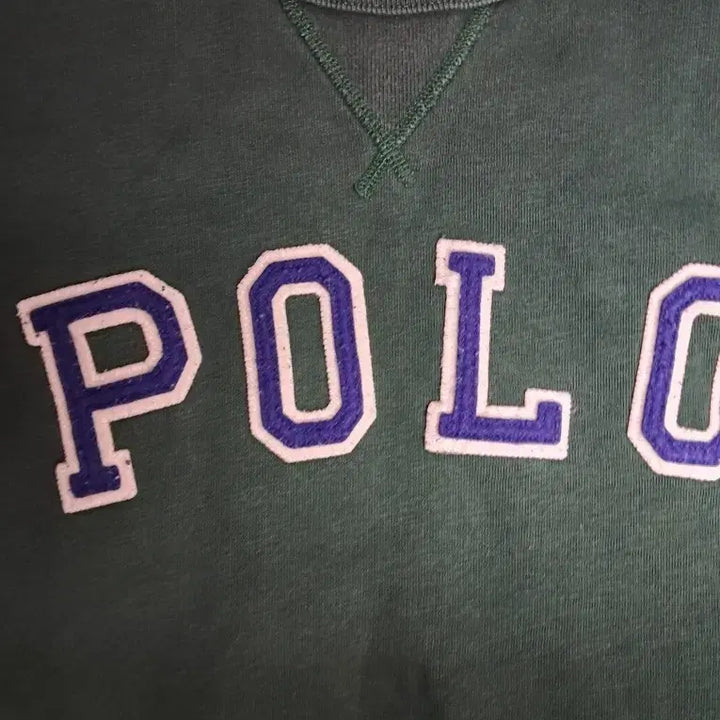 [BUNJANG] Polo Ralph Lauren Green Sweatshirt / 폴로 랄프로렌 그린 맨투맨