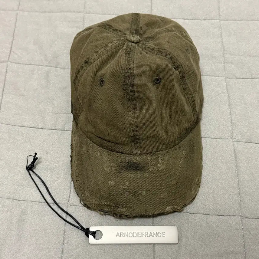 [BUNJANG] ARNODFRANCE Ball Cap Khaki / ARNODEFRANCE 아르노드 프랑스 볼캡 카키