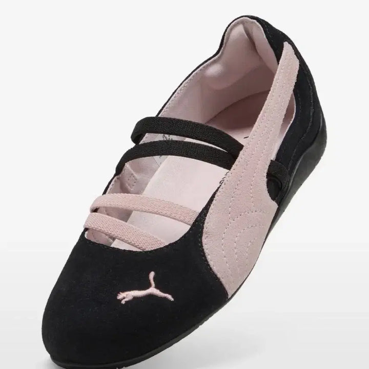 [BUNJANG] Puma Speedcat Ballet Suede - Black and Pink / 퓨마 스피드캣 발렛 스웨이드 - 블랙:핑크