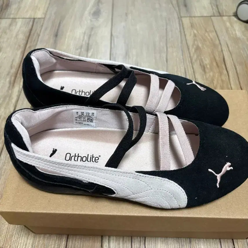 [BUNJANG] Puma Speedcat Ballet Suede - Black and Pink / 퓨마 스피드캣 발렛 스웨이드 - 블랙:핑크