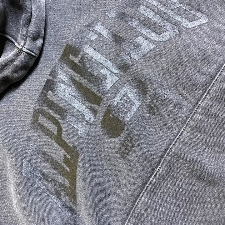 [BUNJANG] Travel Graphic Hoodie M Size / 트래블 그래픽 후드 티셔츠 m 사이즈