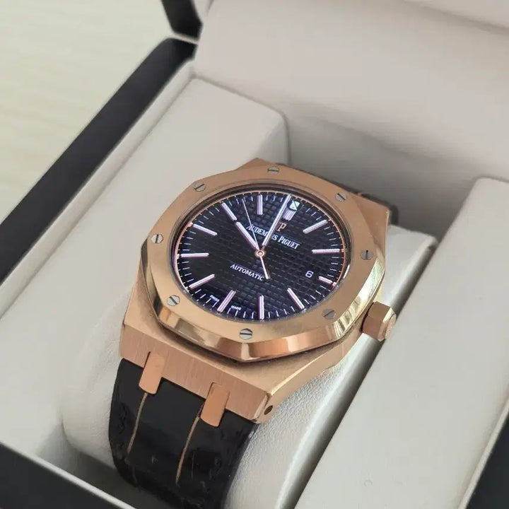 [BUNJANG] AP Royal Oak Leather Strap / AP로얄오크 가죽 스트랩