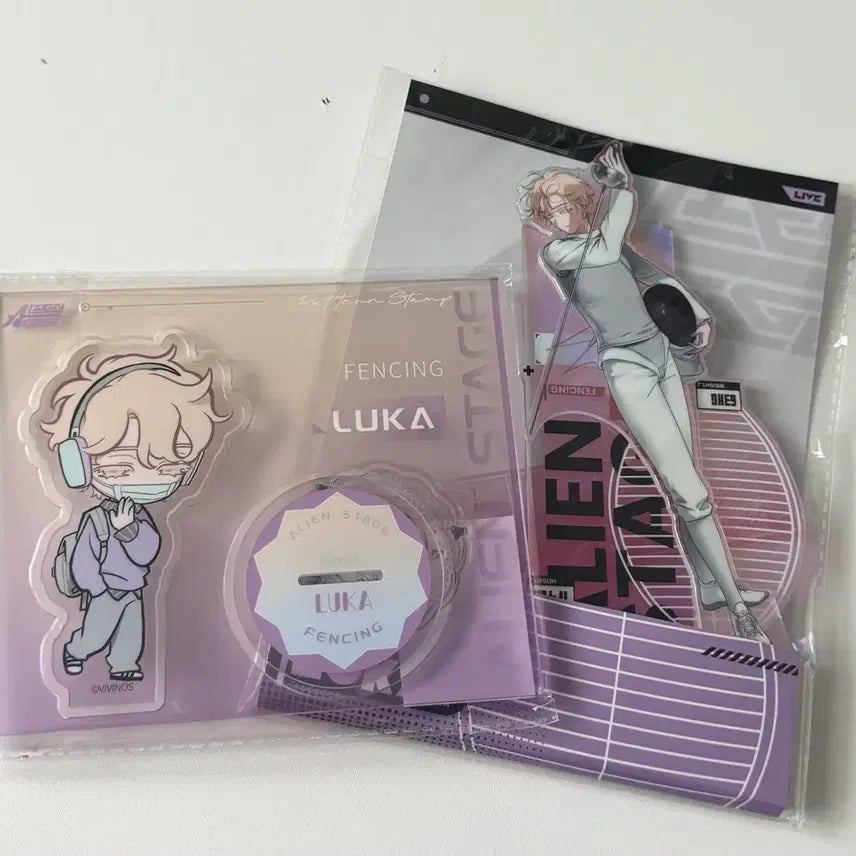 [BUNJANG] ATEEZ Luca Sports Acrylic Bundle Set / (미개봉)에이스테 루카 스포츠 아크릴 일괄