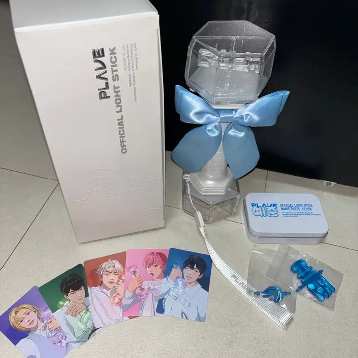 [BUNJANG] PLAVE Yejun Light Stick + Photocard Bundle Set / PLAVE 플레이브 응원봉 풀세트 + 예준 파츠 + 포카