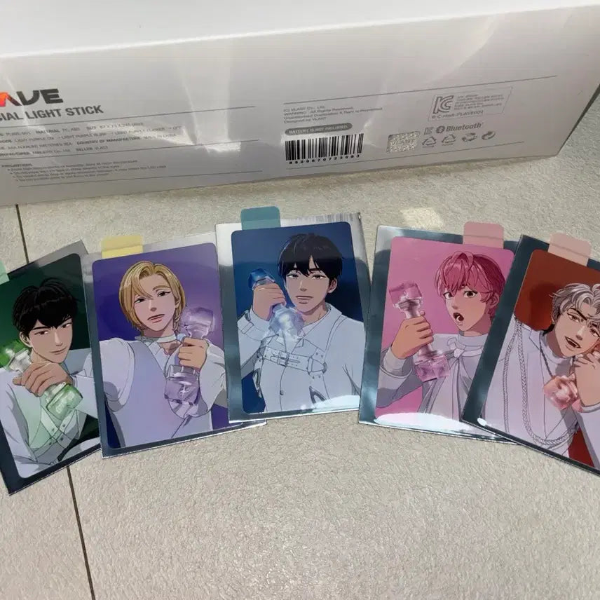 [BUNJANG] PLAVE Yejun Light Stick + Photocard Bundle Set / PLAVE 플레이브 응원봉 풀세트 + 예준 파츠 + 포카