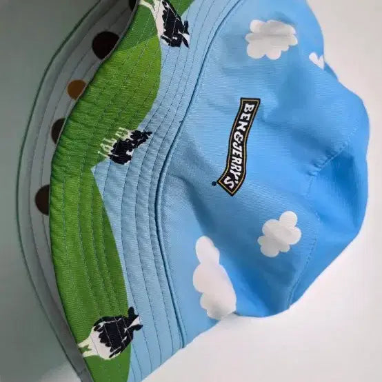 [BUNJANG] Ben & Jerry's Reversible Bucket Hat / 벤엔제리스 리버시블 버킷 햇 (방수 가능)