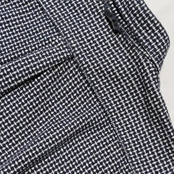 [BUNJANG] LL Mitsumine Navy Dot Long Sleeve Shirt / [LL] 일본 브랜드 Mitsumine 네이비 도트  긴팔 셔츠