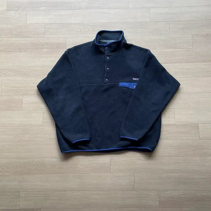 [BUNJANG] Patagonia Synchilla Fleece Jacket Navy Blue/Purple / 파타고니아 신칠라 네이비 블루 퍼플