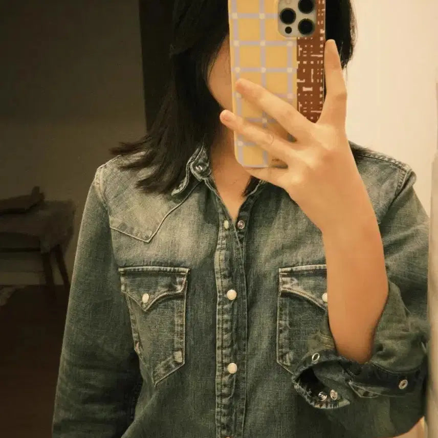 [BUNJANG] Denim Shirt / 데님셔츠