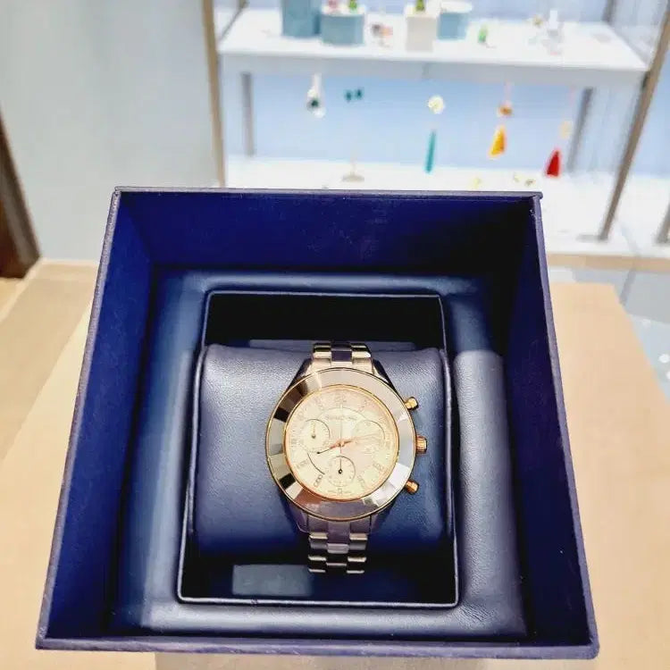 [BUNJANG] Swarovski Metal Watch / (새상품) 스와로브스키  메탈 시계