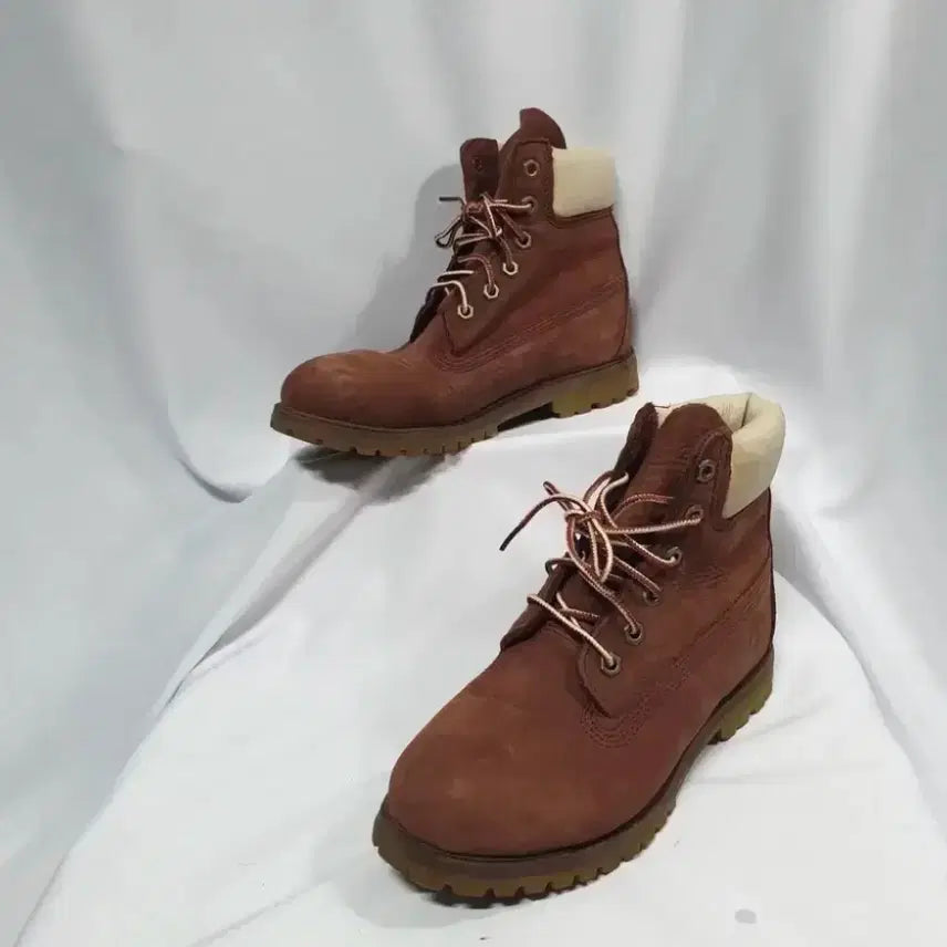 [SOLD OUT] 7W/250 팀버랜드 헤리티지 6인치 방수 부츠 다크레드누벅