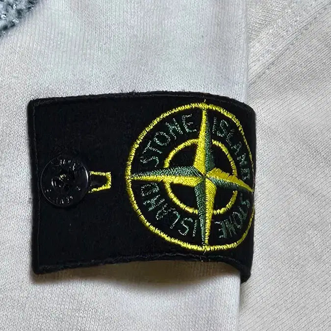[BUNJANG] Stone Island Brushed Cotton Half-Zip Sweater / [L 사이즈] 스톤아일랜드 브러쉬드 반집업 스웨터 정품