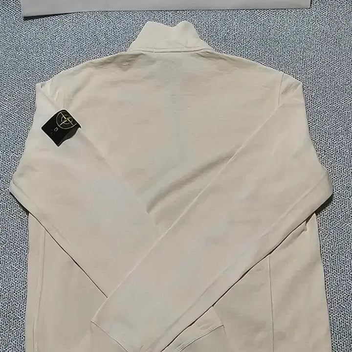 [BUNJANG] Stone Island Brushed Cotton Half-Zip Sweater / [L 사이즈] 스톤아일랜드 브러쉬드 반집업 스웨터 정품