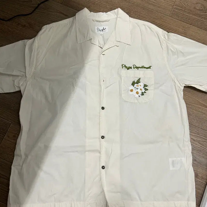 [BUNJANG] Physical Department Short Sleeve Shirt / 피지컬 디파트먼트 반팔 셔츠