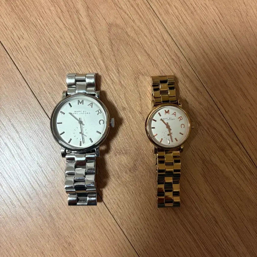 [BUNJANG] Marc Jacobs Baker Silver Metal Watch / 마크 제이콥스 베이커(Baker) 실버 메탈 여성 시계-남녀 공용