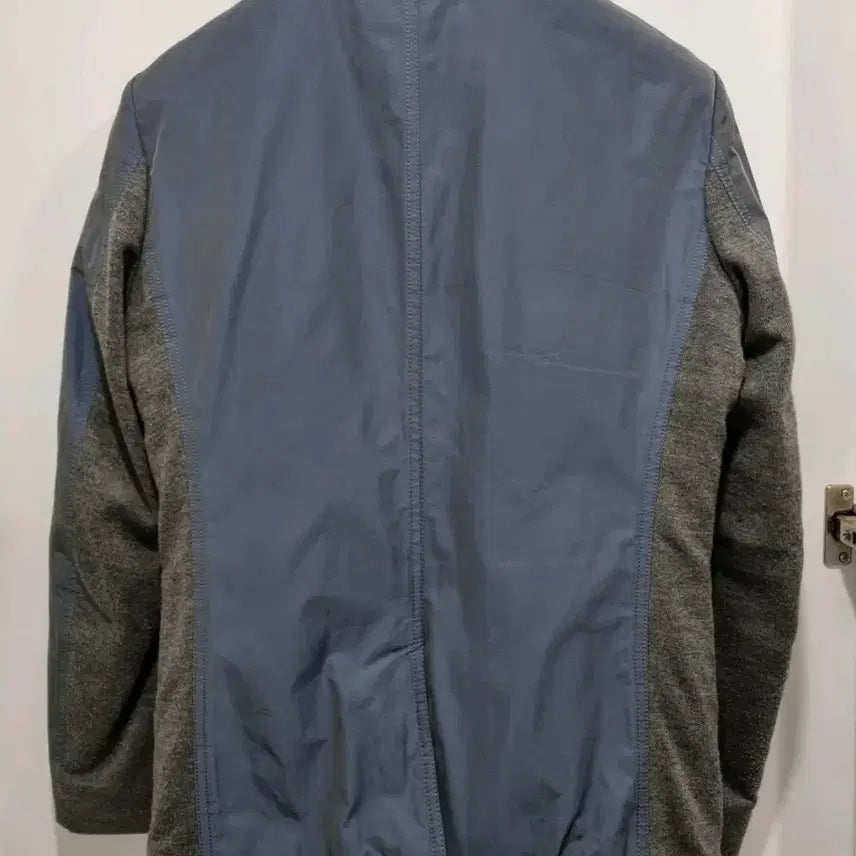 [BUNJANG] Solid Homme Wooyoungmi Navy Jacket / 남성 솔리드옴므 우영미 자켓 점퍼