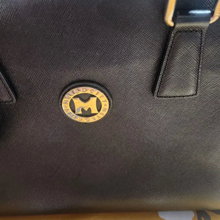 [BUNJANG] Metrocity Black Tote Bag / 메트로시티 블랙 토트백