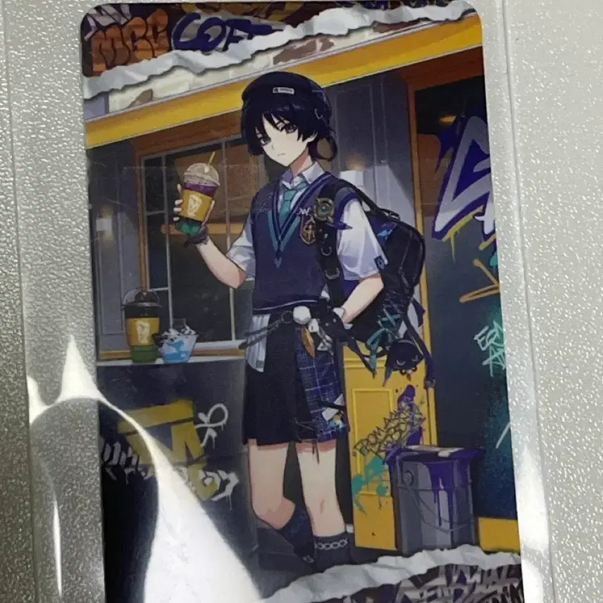 [BUNJANG] Mega Coffee Genshin Impact Wanderer Photocard / 메가커피 원신 콜라보 방랑자 포토카드 ld