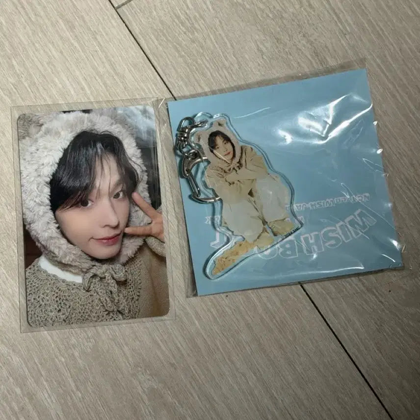 [BUNJANG] NCT WISH Riku Keyring and Photocard Bundle Set / 수수료포함)NCT WISH 일본 팬클럽 굿즈 리쿠 키링 포카 일괄판매