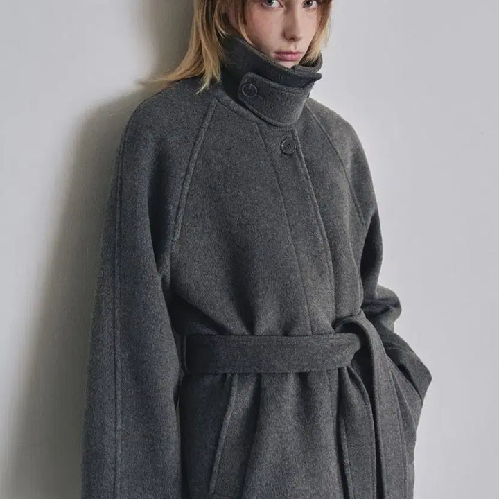 [BUNJANG] Customellow Long Coat / [새상품]정가20만원 커스텀어클락 롱 코트