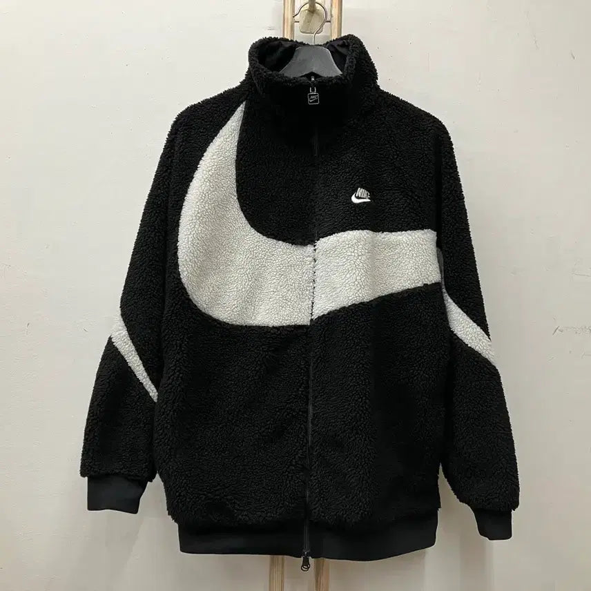 [BUNJANG] Nike Fleece Reversible Jumper (L) / (양면) 나이키(NIKE) 뽀글이 양면 점퍼 100(L)