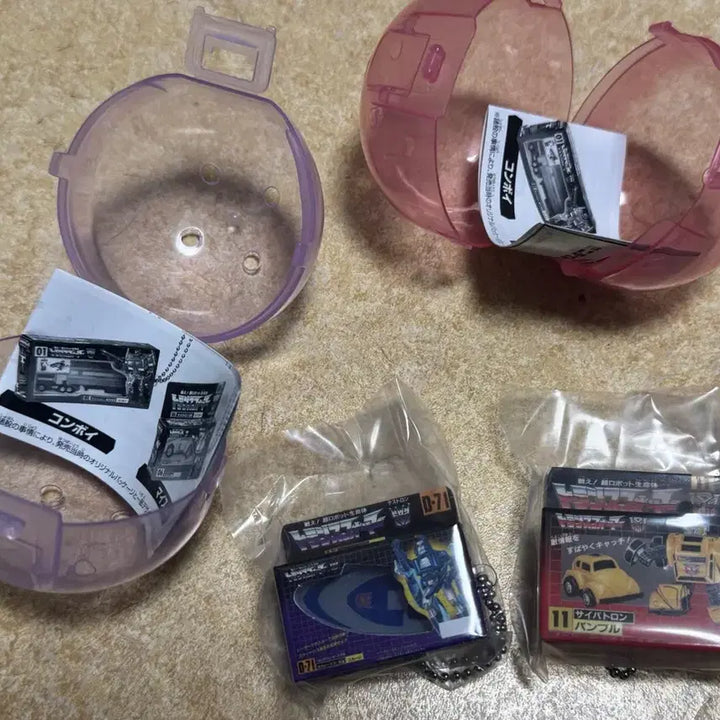 [BUNJANG] Transformers Bumblebee & Scourge Gachapon / 트랜스포머 가챠 범블비+스커지