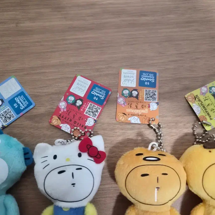 [BUNJANG] Yukio Sanrio Collaboration Keyring / 최종가/구데타마 7천원)유키오X산리오 콜라보 키링