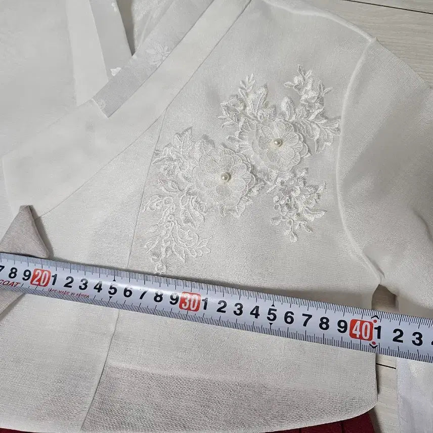 [BUNJANG] Custom Bride Hanbok Full Set (Size 55) / 신부 한복 풀세트 (55사이즈)