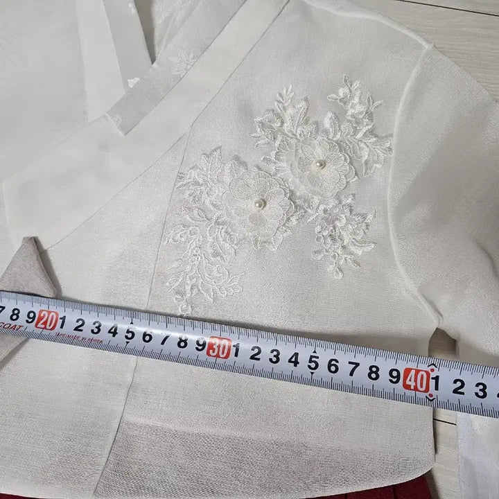 [BUNJANG] Custom Bride Hanbok Full Set (Size 55) / 신부 한복 풀세트 (55사이즈)