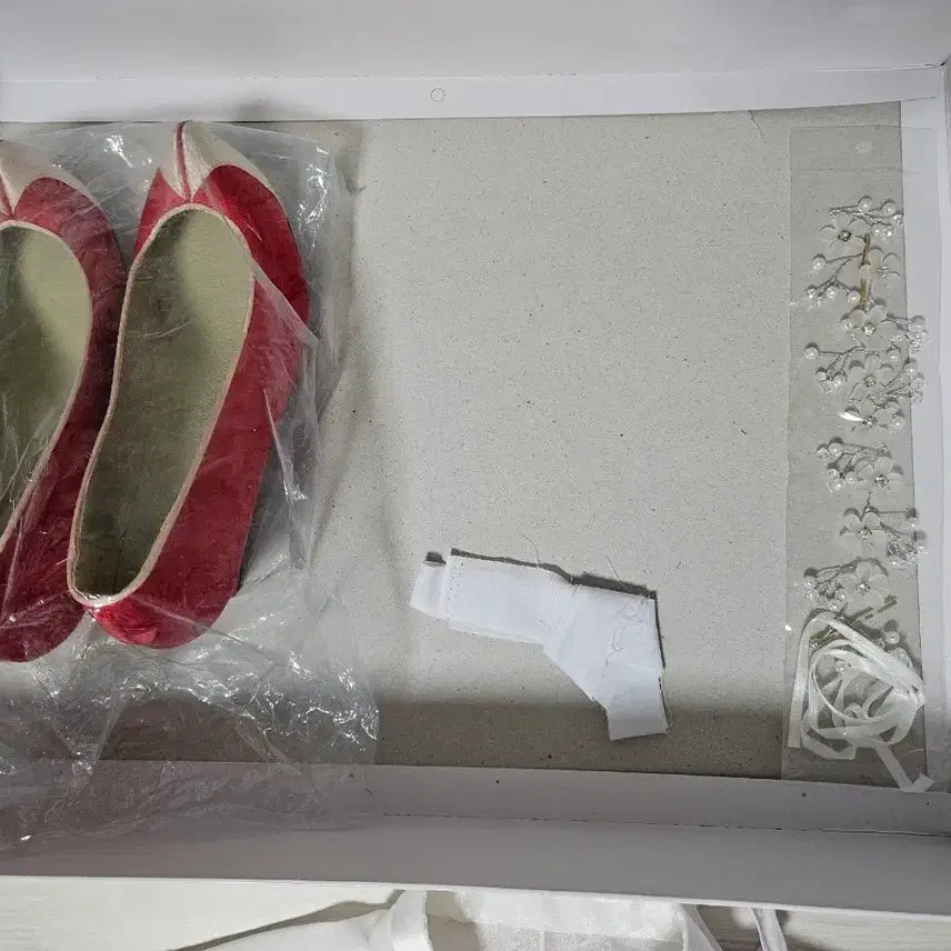 [BUNJANG] Custom Bride Hanbok Full Set (Size 55) / 신부 한복 풀세트 (55사이즈)