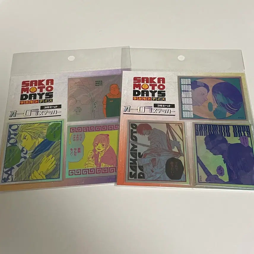 [BUNJANG] Sakamoto Days Jump Shop Aurora Sticker Bundle Set / 사카모토데이즈 사카데이 점프샵 오로라 스티커 일괄