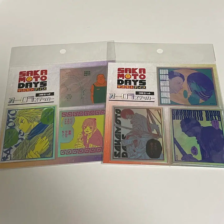 [BUNJANG] Sakamoto Days Jump Shop Aurora Sticker Bundle Set / 사카모토데이즈 사카데이 점프샵 오로라 스티커 일괄