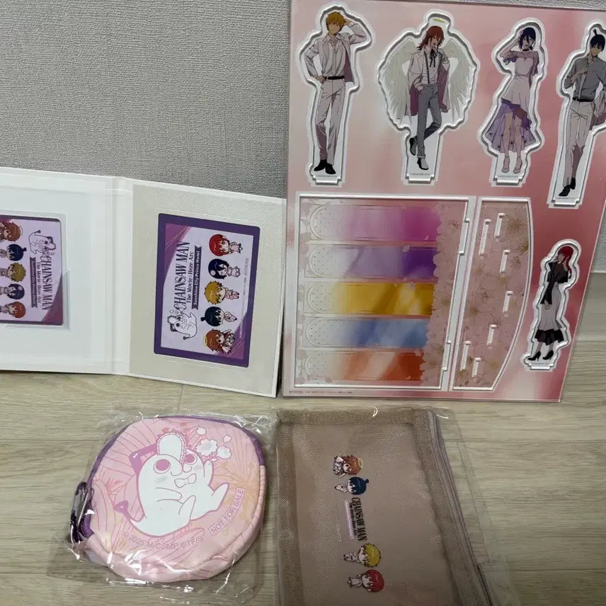 [BUNJANG] Chainsaw Man Hotel Amenity Bundle Set / 미개봉) 체인소맨 호텔 어메니티 일괄