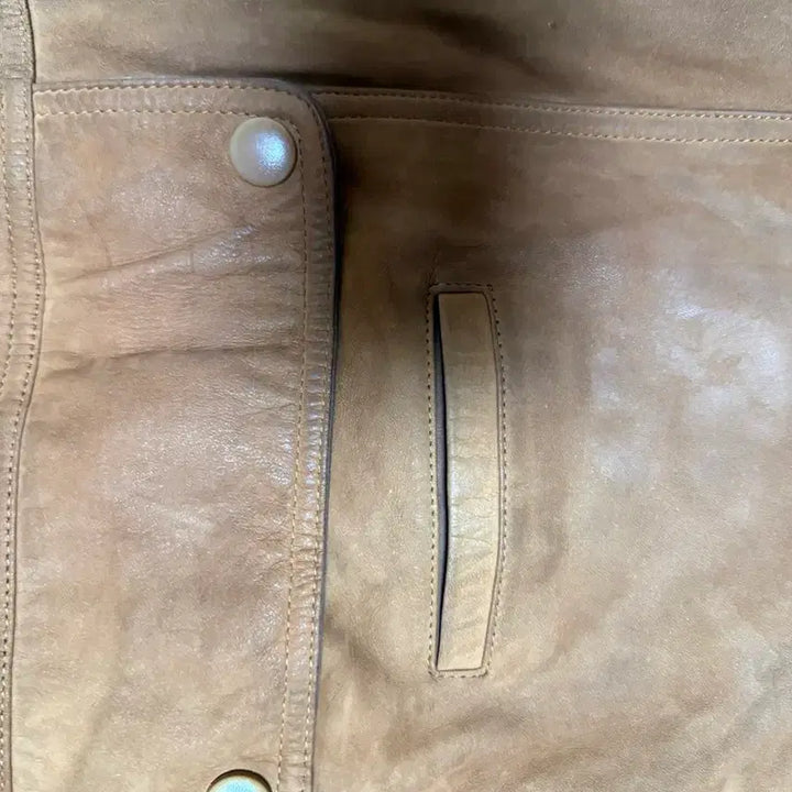 [BUNJANG] Yves Saint Laurent Leather Jacket / Yves Saint Laurent 가죽 자켓