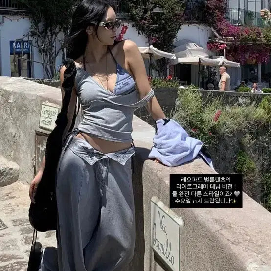 [BUNJANG] Trimming Bird Balloon Denim Pants M Size / 트리밍버드 벌룬데님팬츠 M사이즈