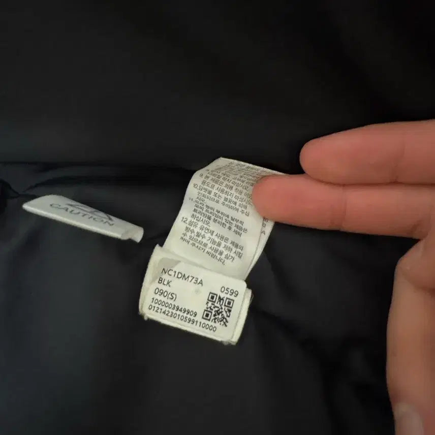 [BUNJANG] North Face Black Long Padding (Size 90-95) / [s]노스페이스 블랙 롱패딩 90-95