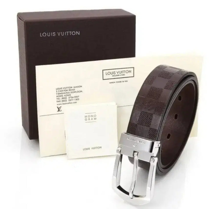 [BUNJANG] Damie Brown Belt / 다미에 남성 브라운 벨트